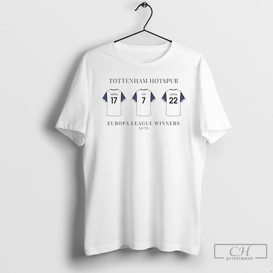 Classic Tottenham Hotspur Europa League Winners T Shirts - clothing by TeeHivey.com