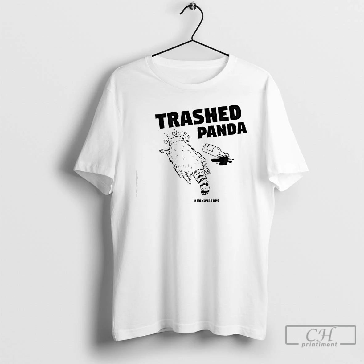 Classic Trash Panda Racoon Gets Drunk - clothing by TeeHivey.com