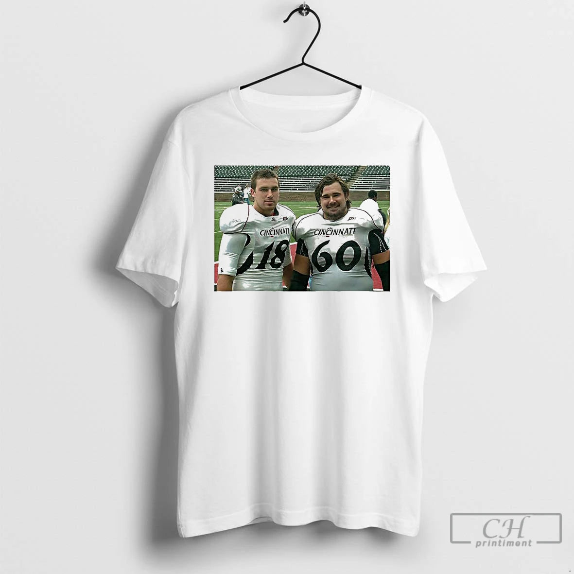 Classic Travis Kelce And Jason Kelce Cincinnati Bearcat Image T Shirts - clothing by TeeHivey.com