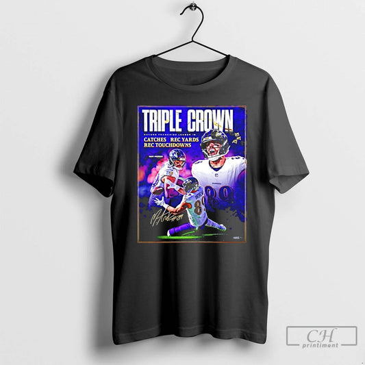 Classic Triple Crown For Mark Andrews Baltimore Ravens 2025 Pro Bowl - clothing by TeeHivey.com