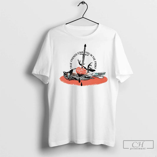 Classic True Friends Stab You In The Front Ornaments - clothing by TeeHivey.com