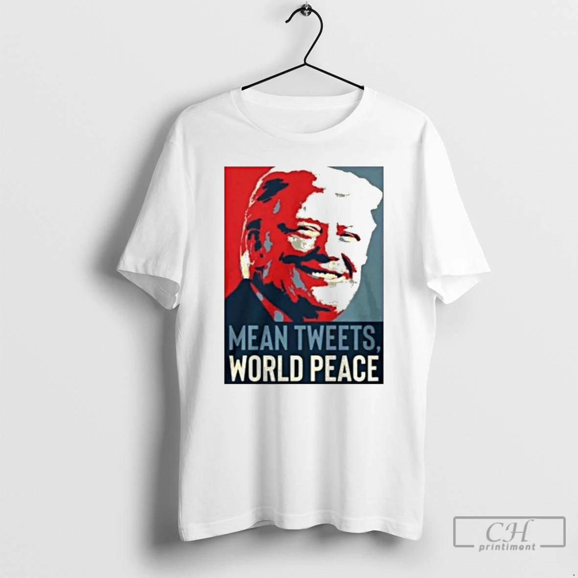 Classic Trump Mean Tweets World Peace T Shirts - clothing by TeeHivey.com