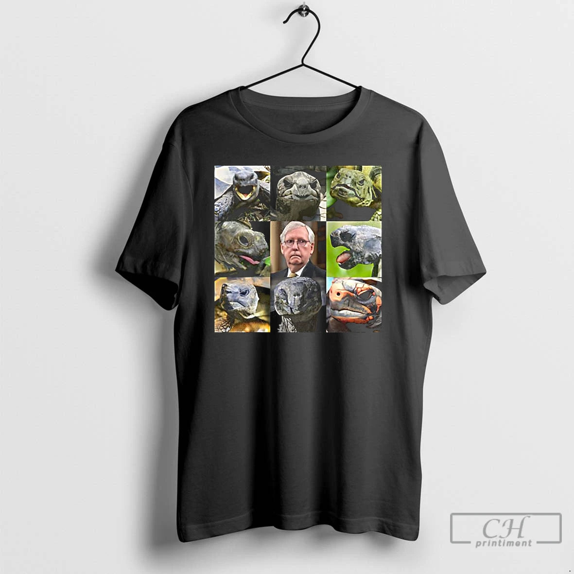 Classic Turtles And Mitch Mcconnell Satirical T Shirts - clothing by TeeHivey.com