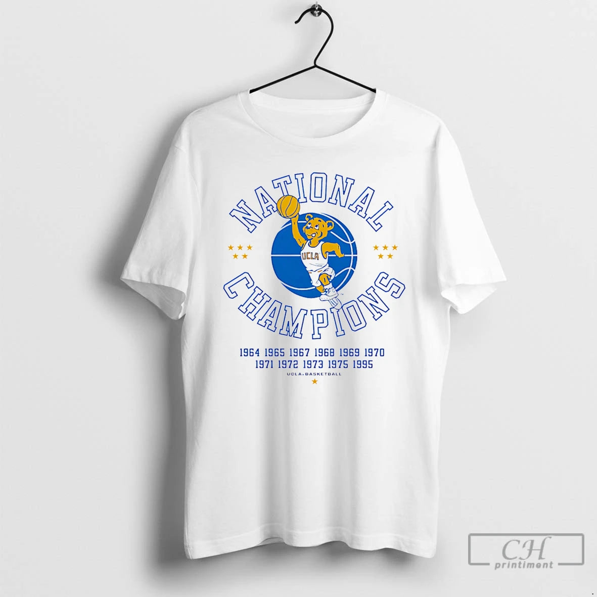Classic Ucla Mens Basketball 11 Time National Champions