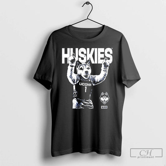 Classic Uconn Huskies Mascot Mode Slam Graphic