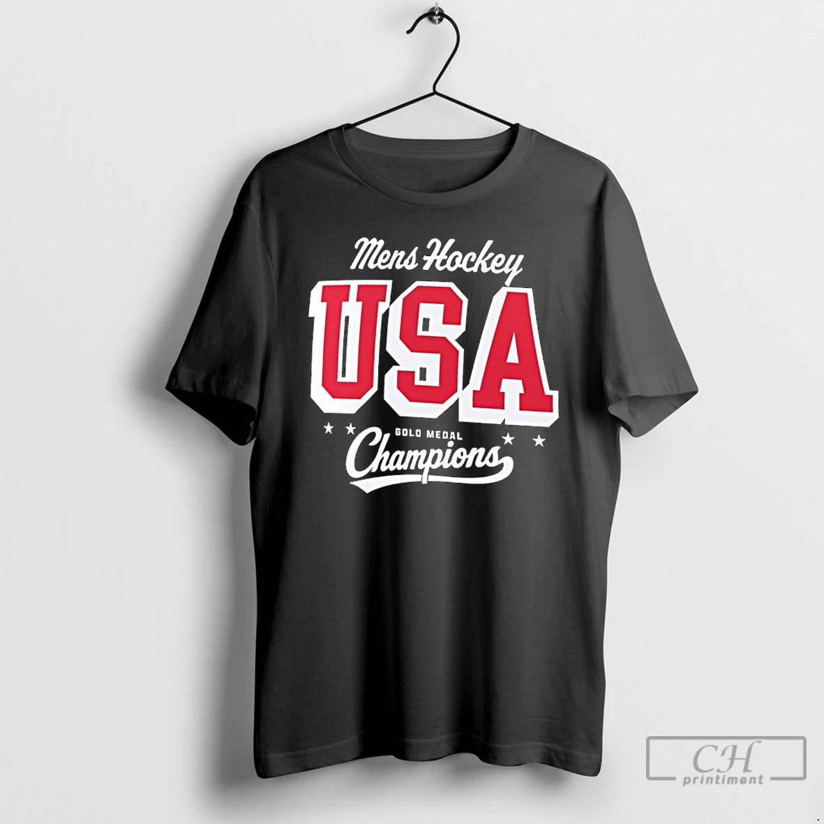 Classic Us Hockey 2026 Winter Olympics Gold Medal Winner Patriotic