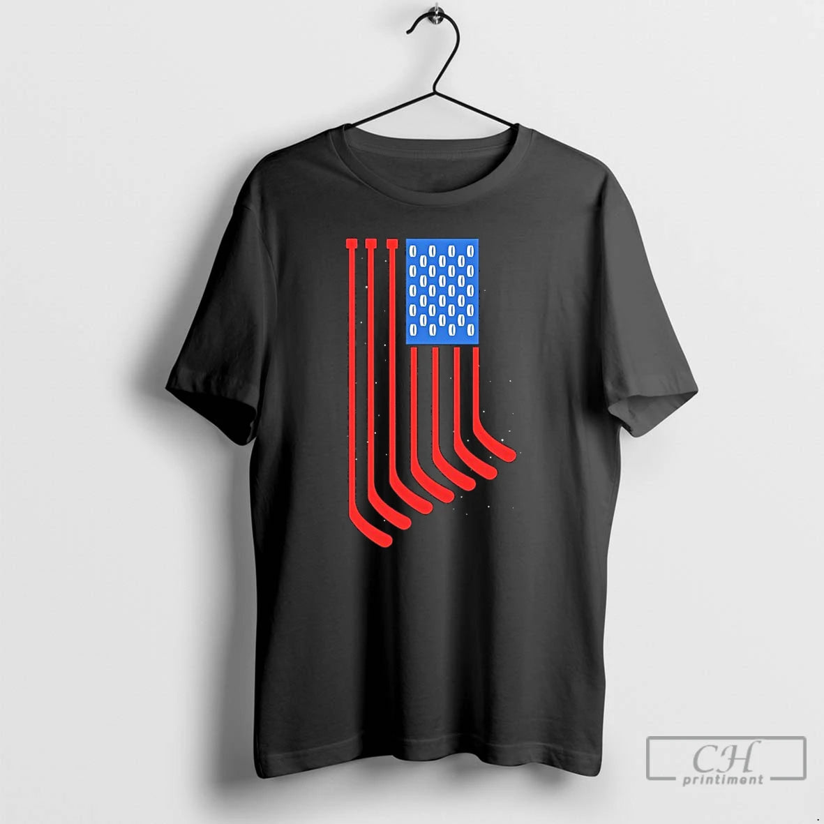 Classic Usa Hockey 2026 Olympic American Flag