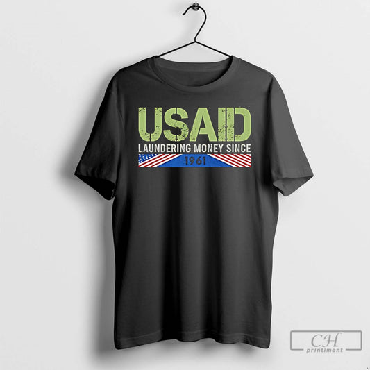 Classic Usaid Satire Laundering Money Since 1961 - clothing by TeeHivey.com