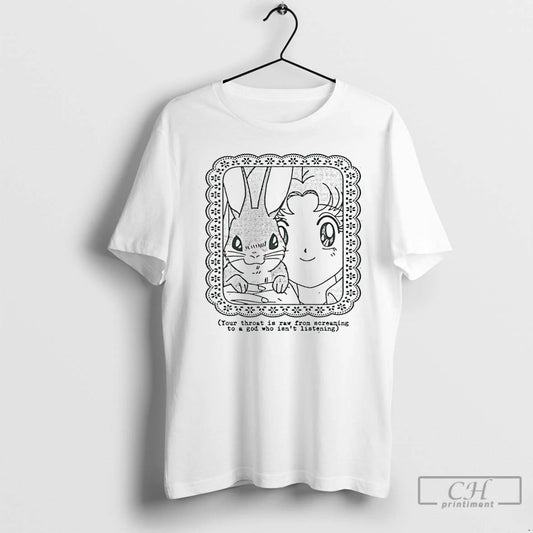 Classic Usagi Tsukino And Bunny Your Throat Is Raw From Screaming To A God Who - clothing by TeeHivey.com