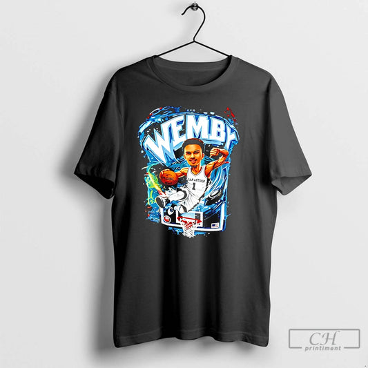 Classic Victor Wembanyama Wemby San Antonio Spurs Caricature