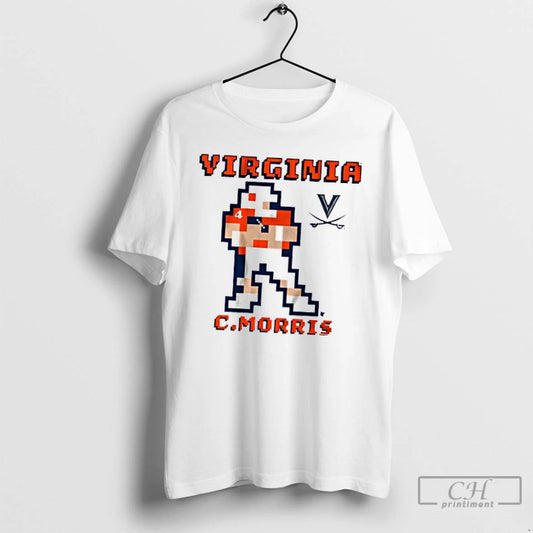 Classic Virginia Football Chandler Morris Retro Baller T Shirts - clothing by TeeHivey.com