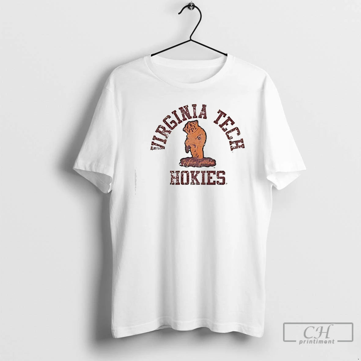 Classic Virginia Tech Hokies Ivory Honor Roll - clothing by TeeHivey.com