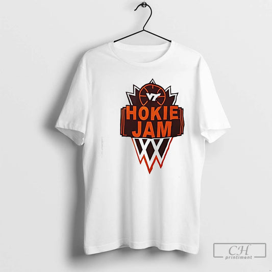 Classic Virginia Tech Womens Basketball Hokie Jam Graphic - clothing by TeeHivey.com
