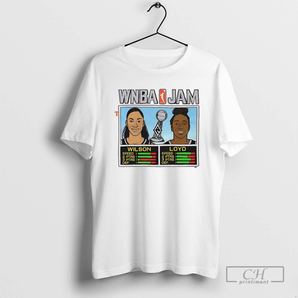Classic Wnba Jam Aces 2025 Champs Wilson And Loyd T Shirts - clothing by TeeHivey.com