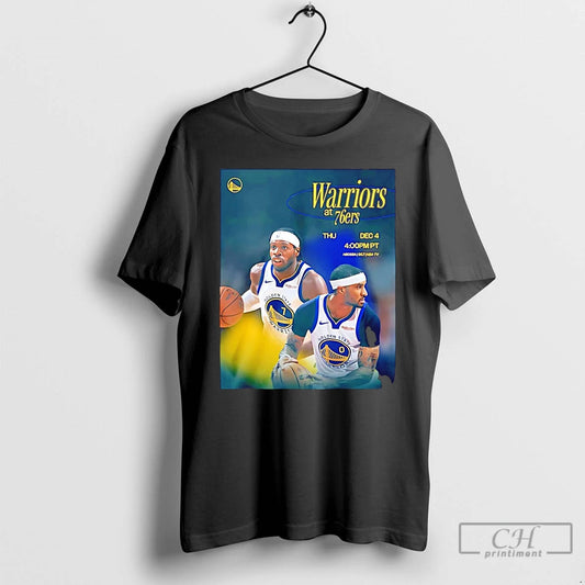 Classic Warriors At 76ers Nba Dec 4 2025 - clothing by TeeHivey.com