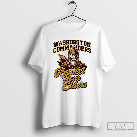 Classic Washington Commanders Respect Your Elders - clothing by TeeHivey.com