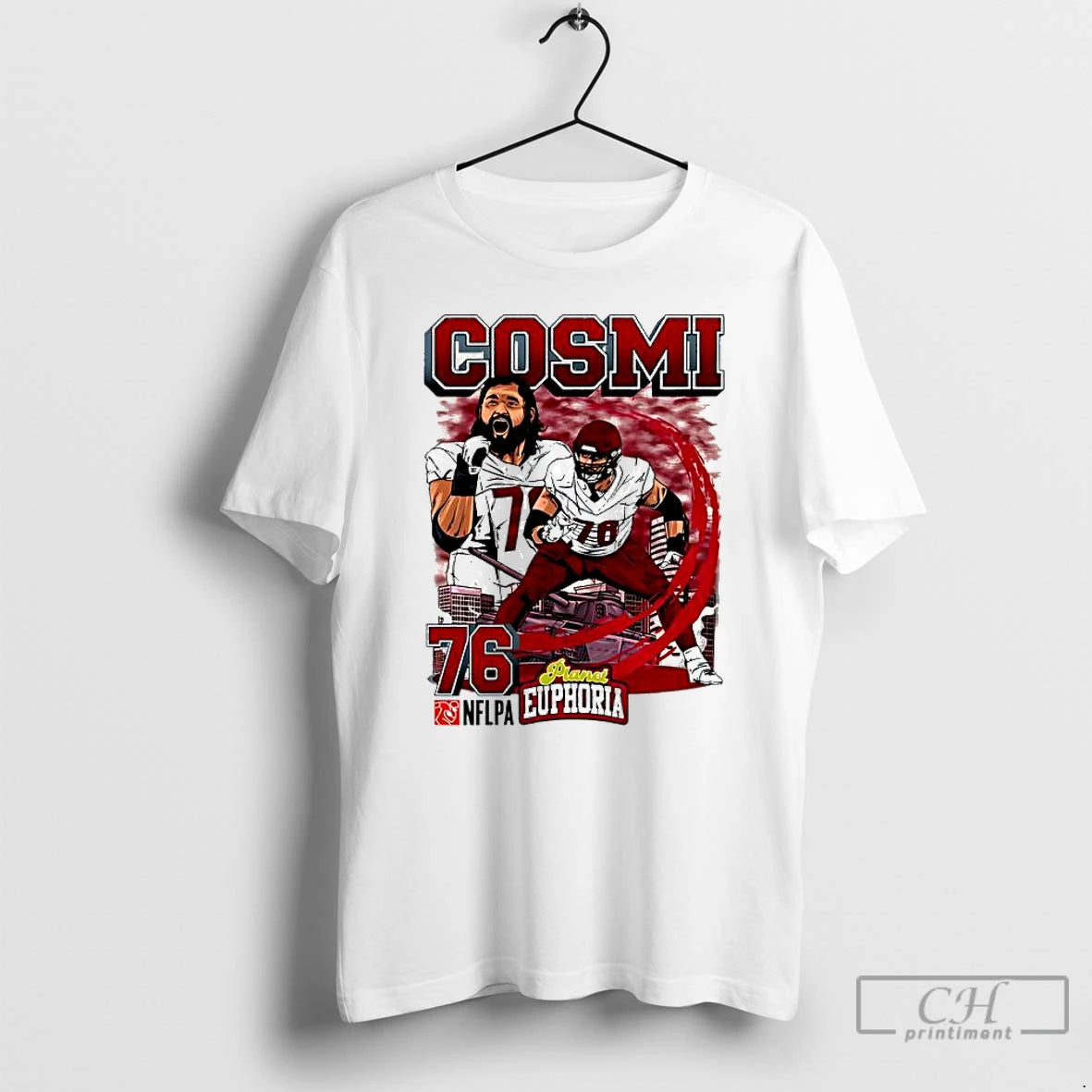Classic Washington Commanders Sam Cosmi Football Player City Graphic - clothing by TeeHivey.com