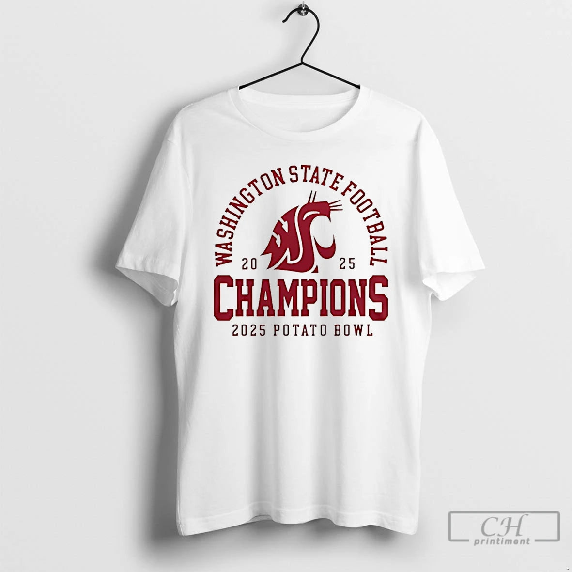 Classic Washington State Football 2025 Potato Bowl Champions Classic - clothing by TeeHivey.com