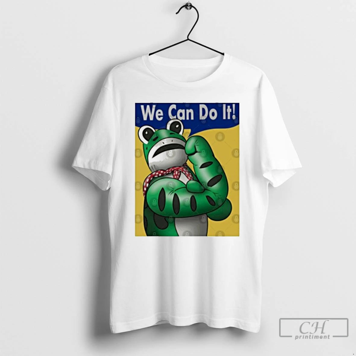 Classic We Can Do It Portland Frog T Shirts - clothing by TeeHivey.com