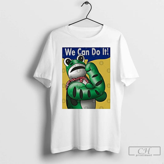 Classic We Can Do It Portland Frog T Shirts - clothing by TeeHivey.com