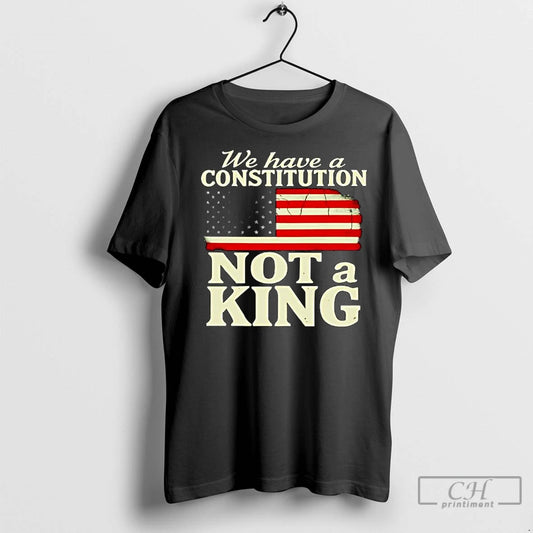 Classic We Have A Constitution Not A King America Ornaments - clothing by TeeHivey.com