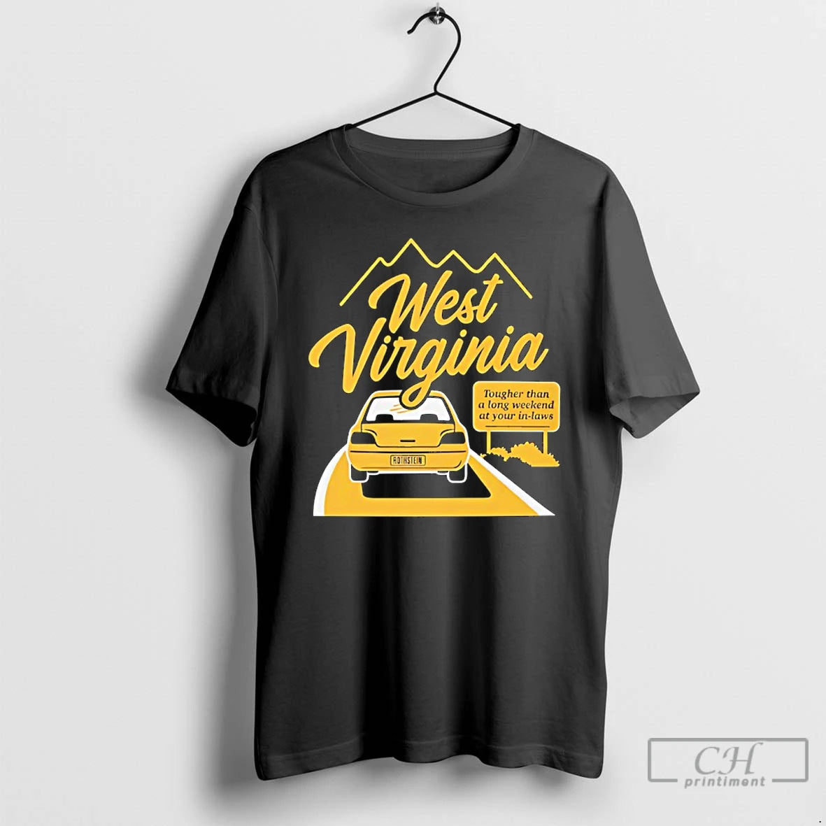 Classic West Virginia Basketball Tougher Than A Long Weekend At Your In Laws T Shirts - clothing by TeeHivey.com