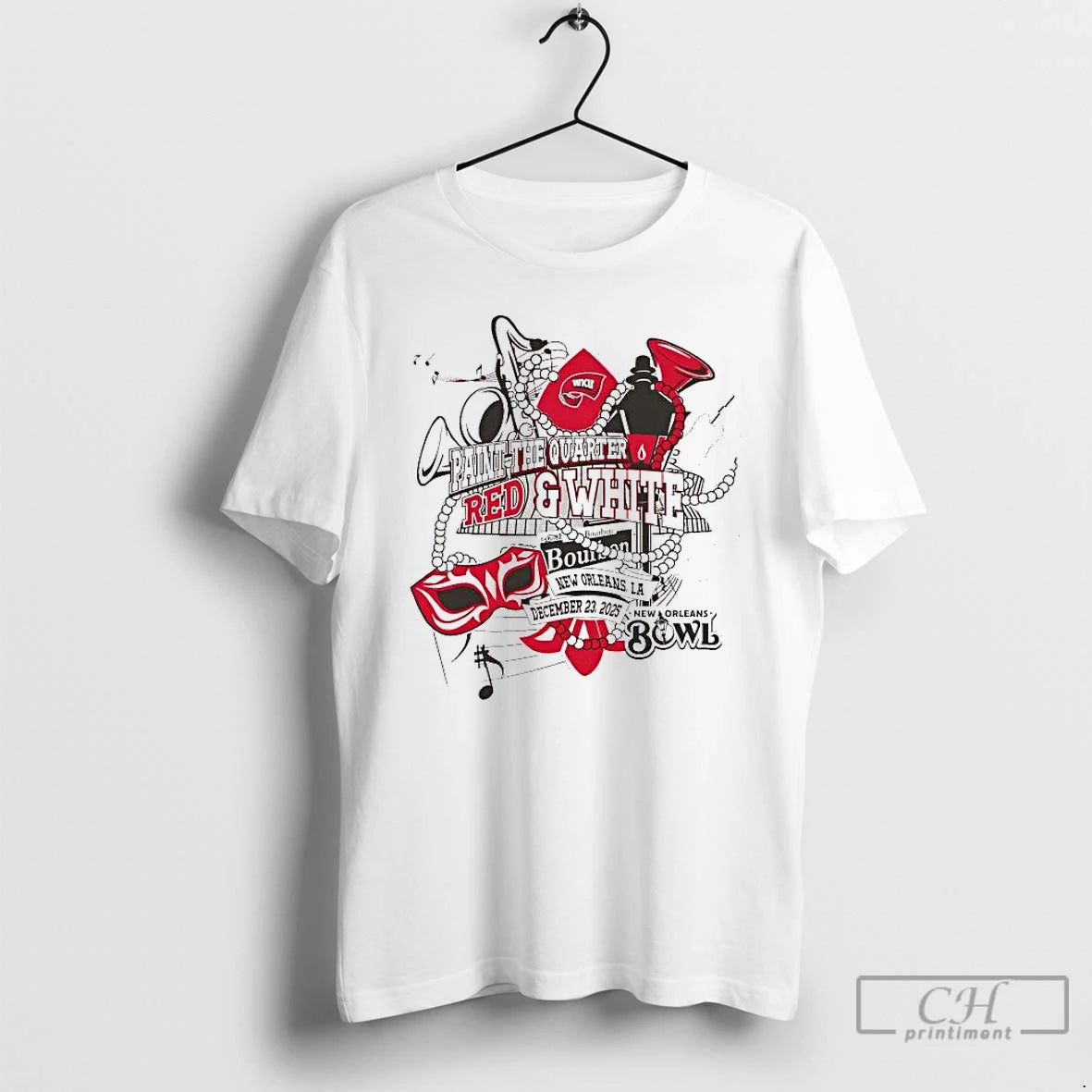 Classic Western Kentucky Hilltoppers 2025 New Orleans Bowl Paint The Quarter - clothing by TeeHivey.com