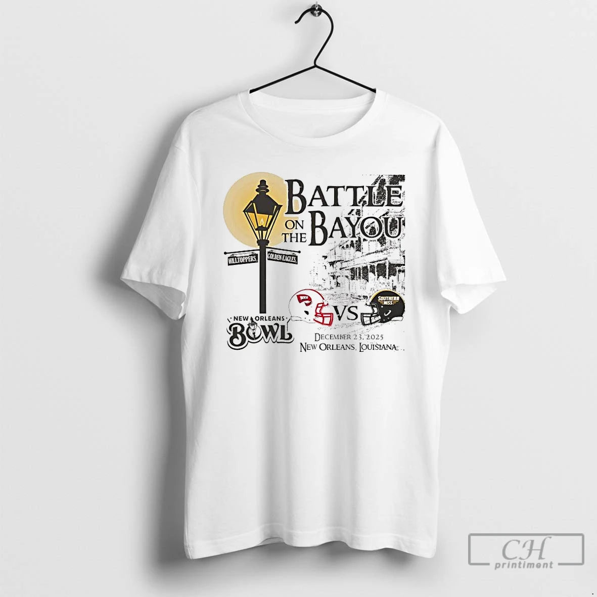 Classic Western Kentucky Vs Southern Miss 2025 New Orleans Bowl Battle On The Bayou - clothing by TeeHivey.com