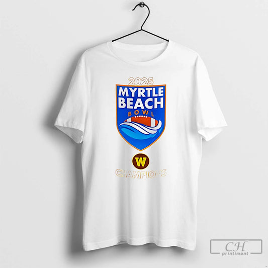 Classic Western Michigan Broncos Wmu 2025 Myrtle Beach Bowl Champions - clothing by TeeHivey.com