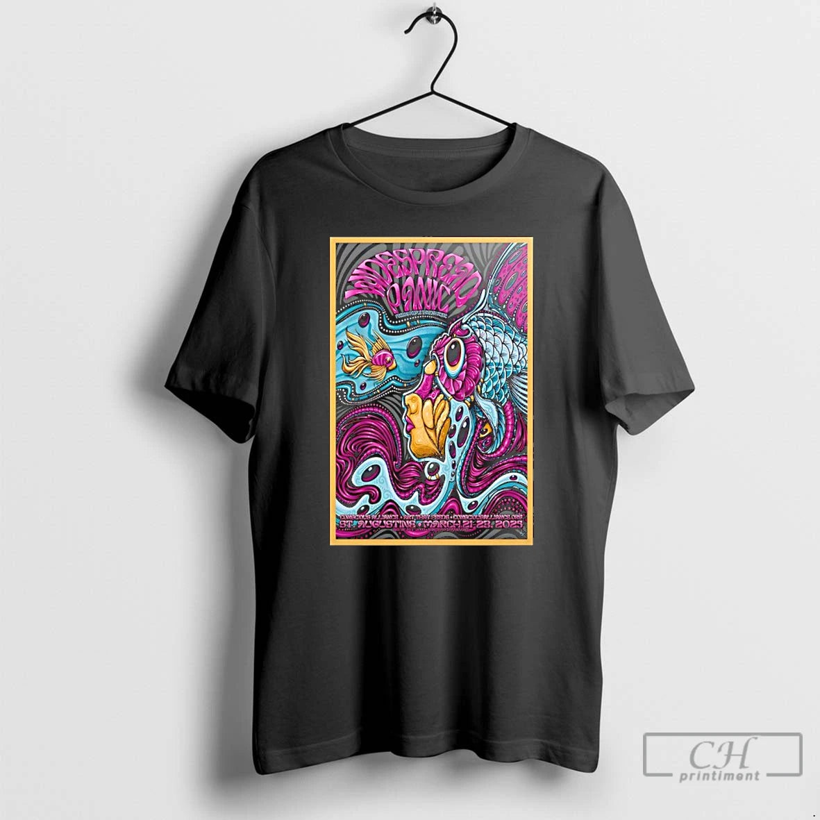 Classic Widespread Panic At The Amp St Augustine Fl 3 21 23 2025 T Shirts