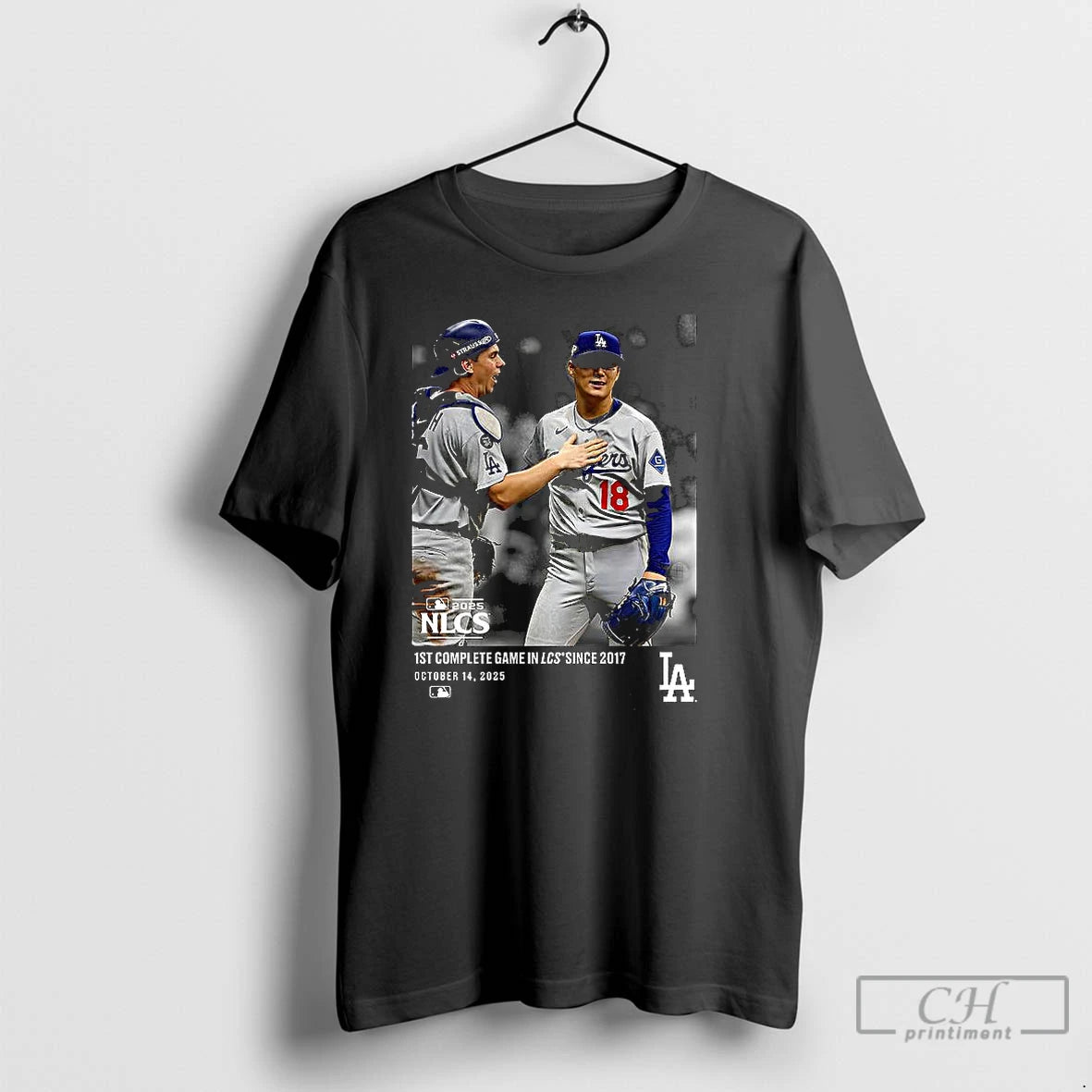 Classic Yoshinobu Yamamoto Los Angeles Dodgers Nlcs 1st Complete Game T Shirts - clothing by TeeHivey.com