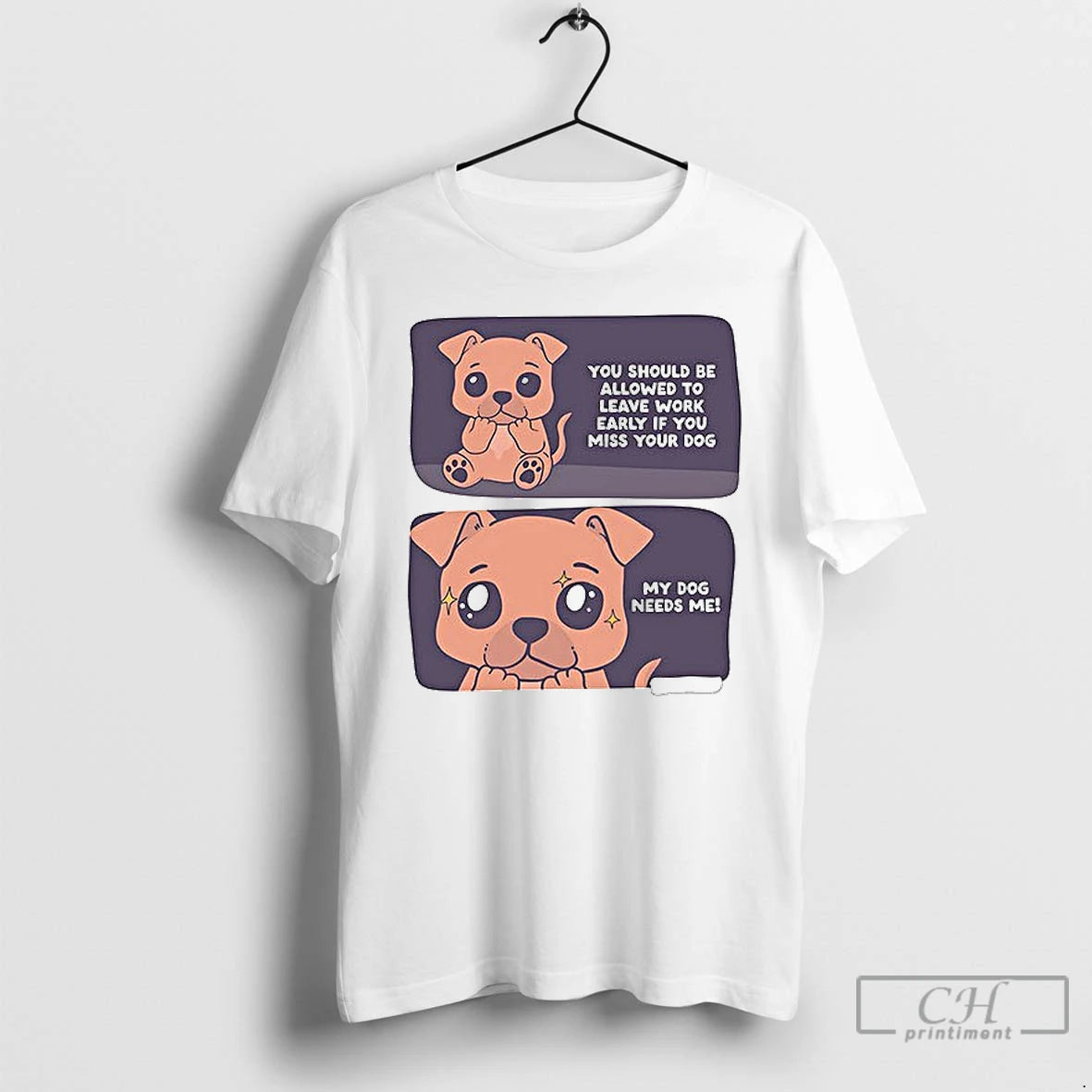 Classic You Should Be Allowed To Leave Work Early If You Miss Your Dog - clothing by TeeHivey.com