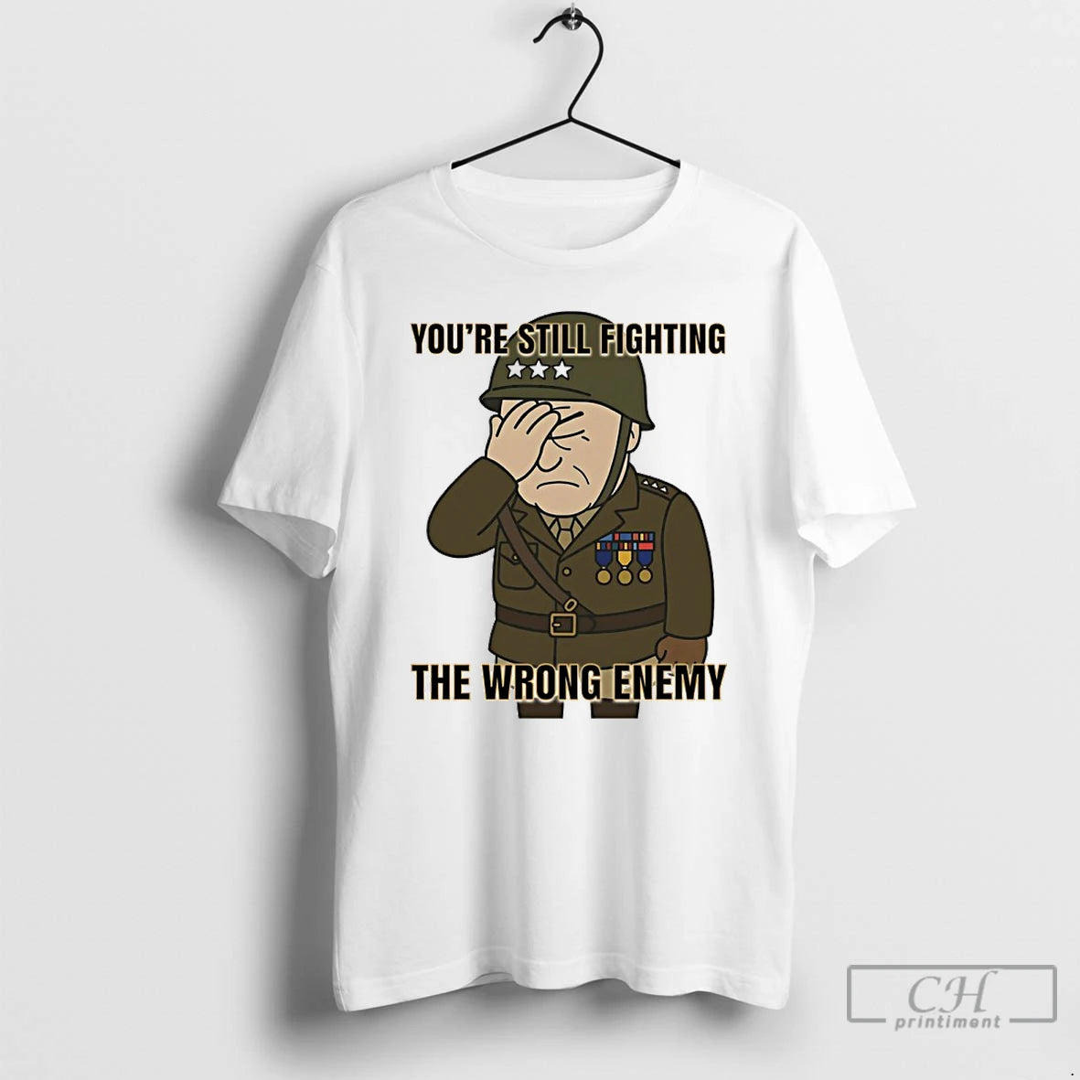 Classic Youre Still Fighting The Wrong Enemy - clothing by TeeHivey.com