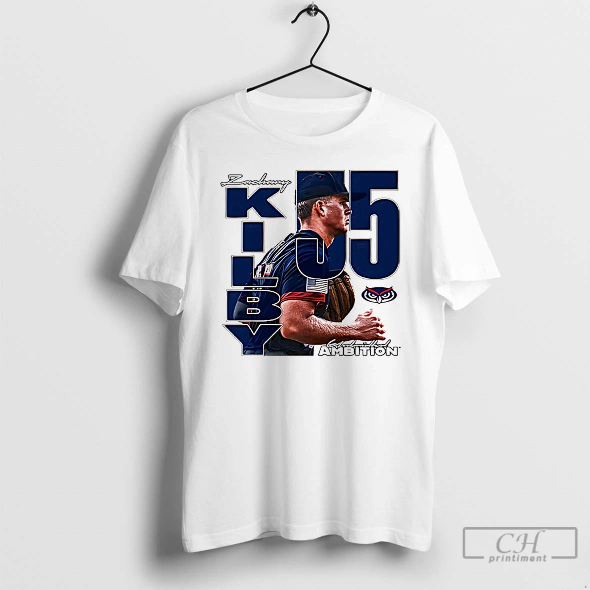 Classic Zach Kilby Fau Basketball Ncaa Graphic 26