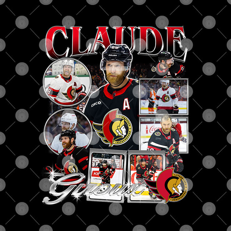 Claude Giroux Ottawa Senators Hockey T Shirt