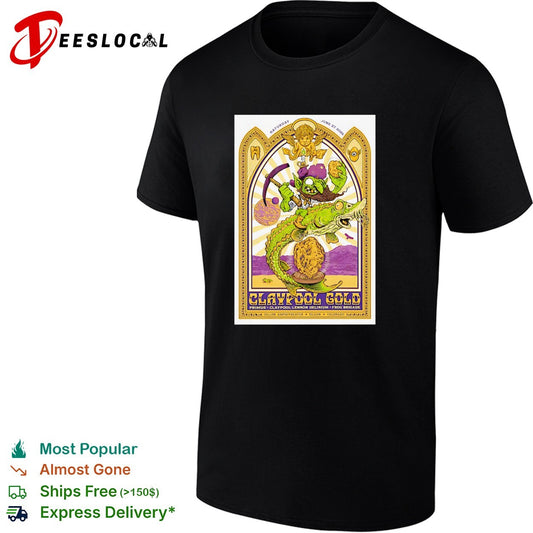 Claypool Gold Primus Dillon Colorado 2026 poster shirt