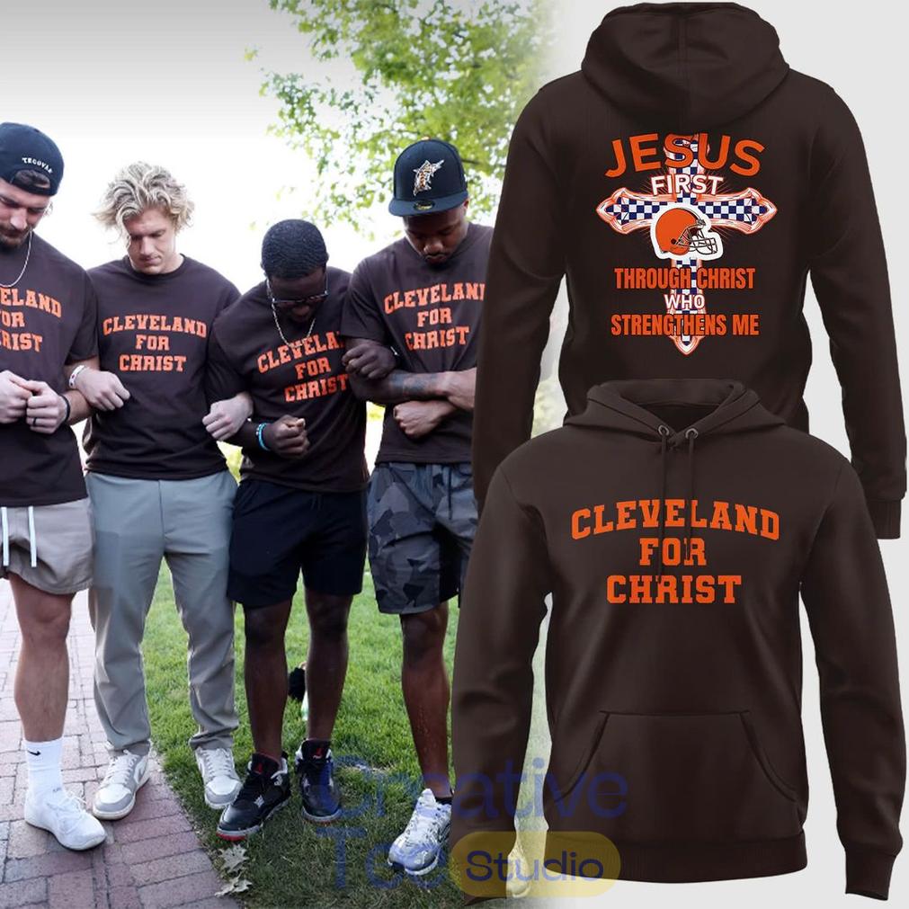 Cleveland Browns “Cleveland For Christ” Hoodie