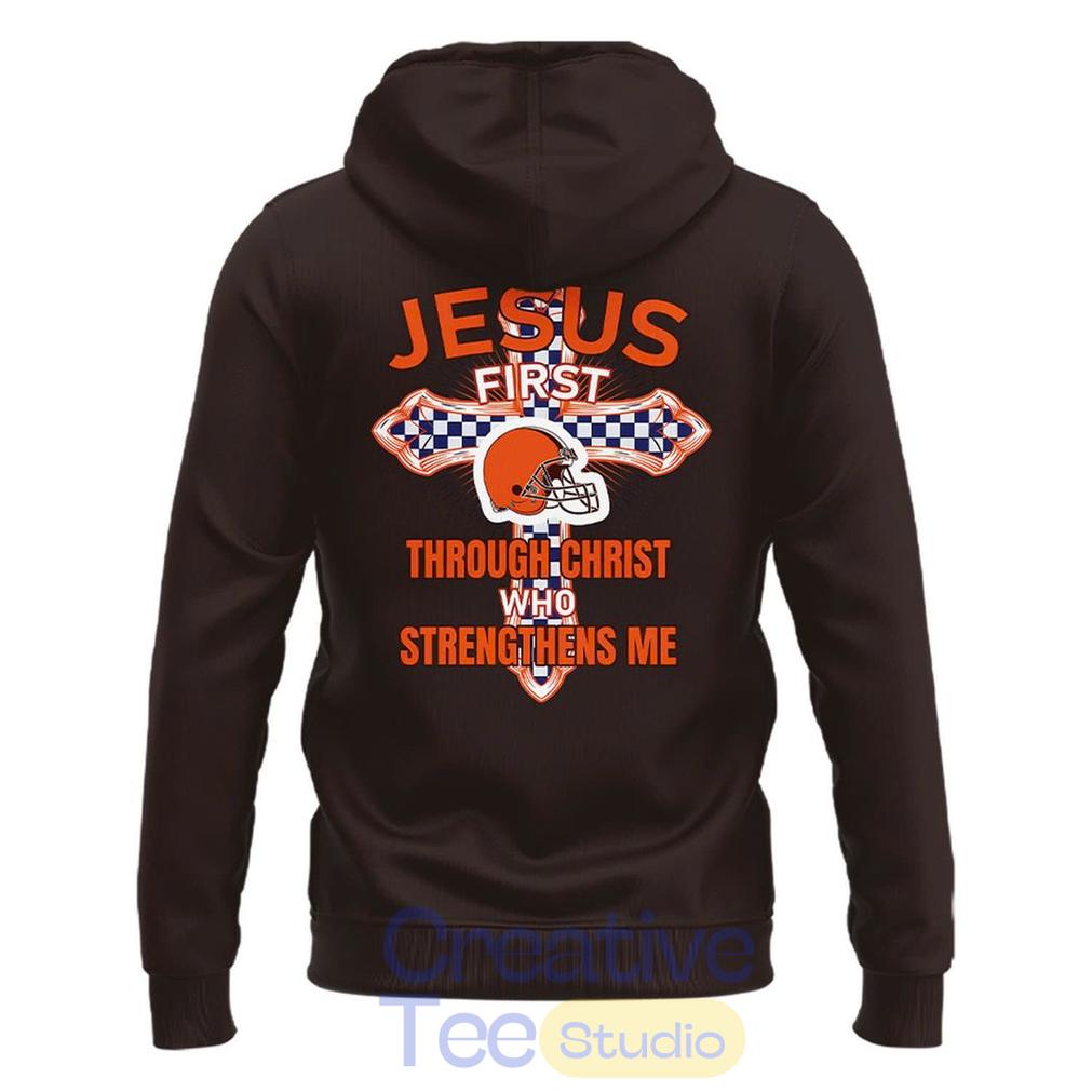 Cleveland Browns “Cleveland For Christ” Hoodie