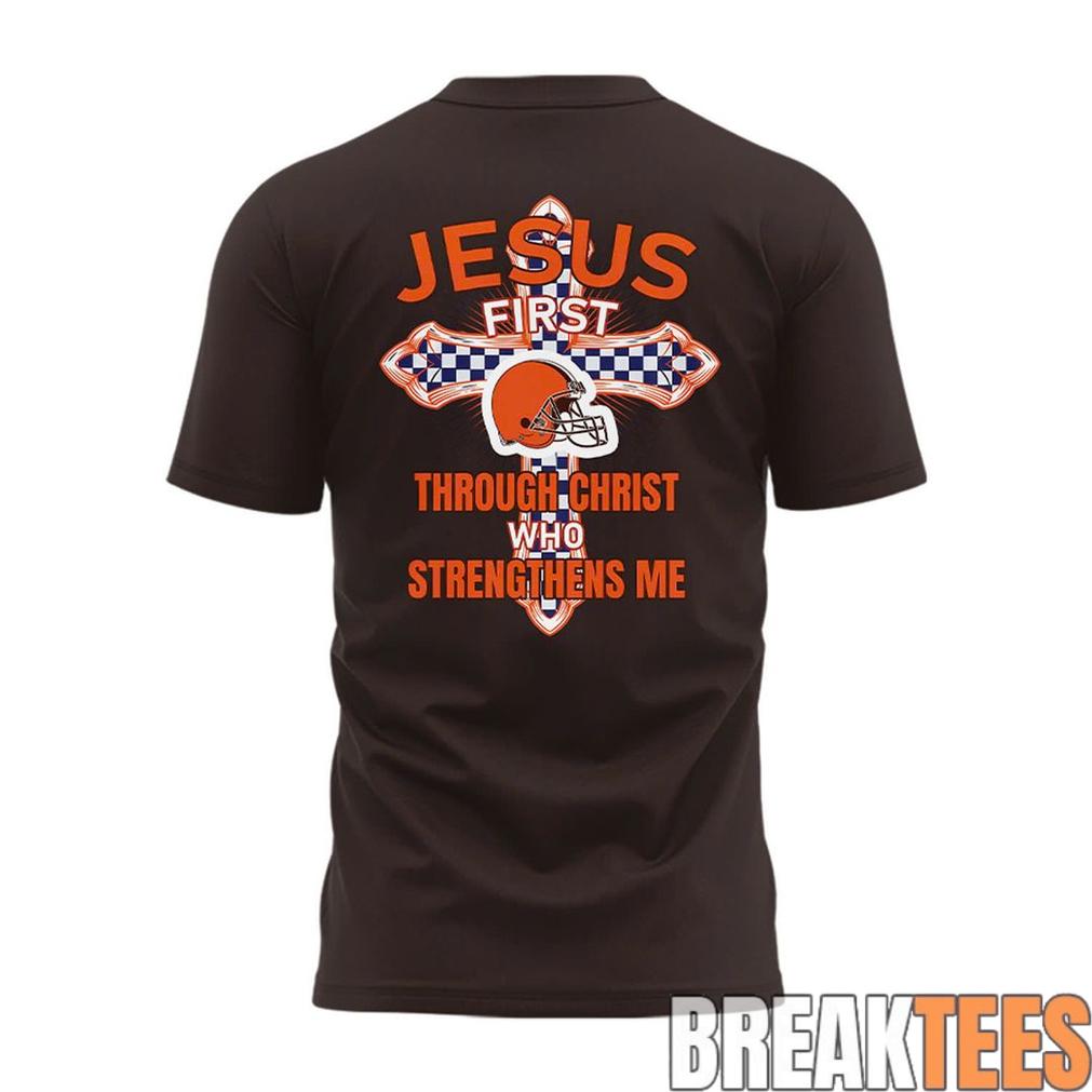 Cleveland Browns ‘Cleveland For Christ’ T-Shirt
