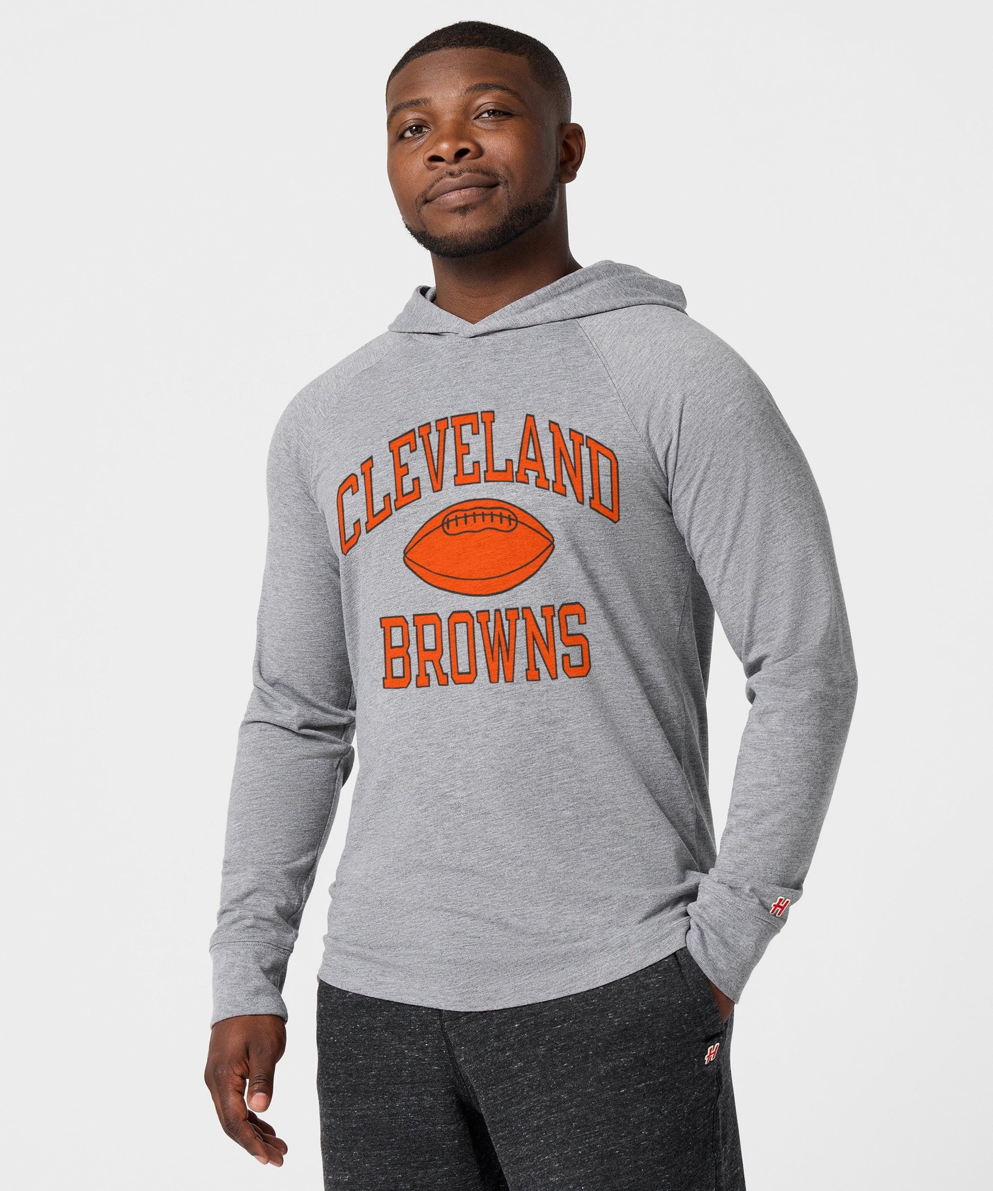 Cleveland Browns Gridiron Lightweight Hoodie