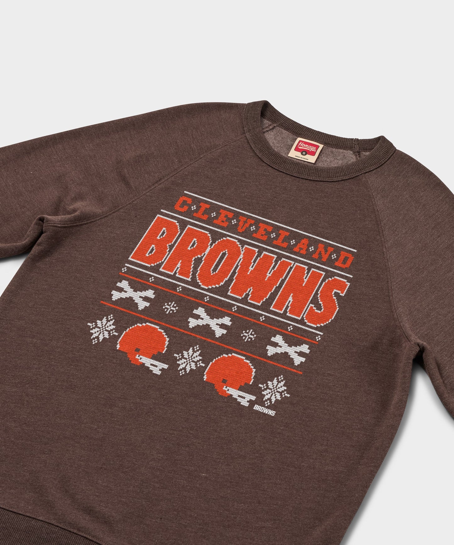 Cleveland Browns Holiday Crewneck