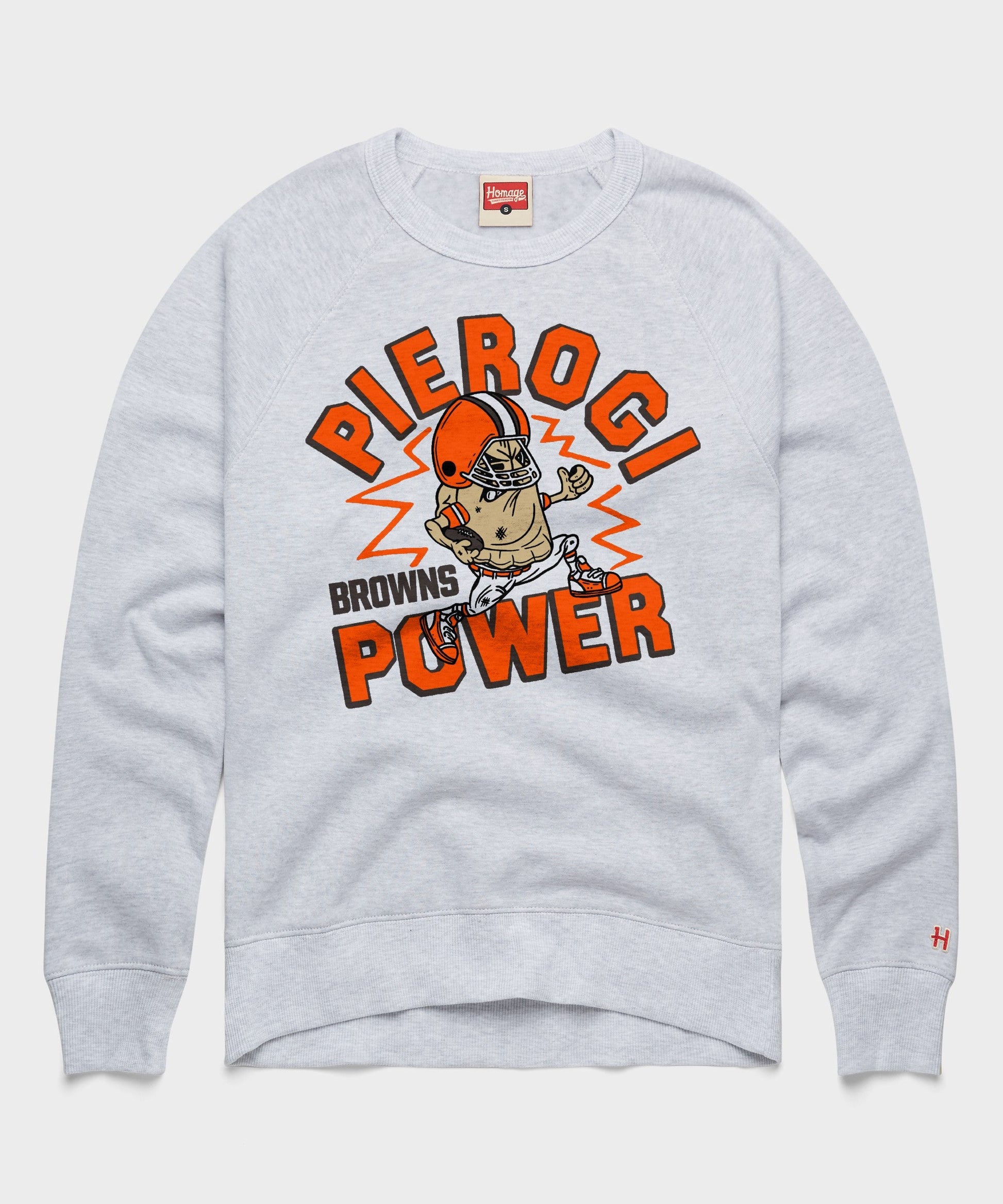 Cleveland Browns Pierogi Power Crewneck