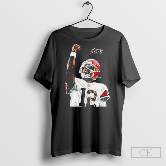 Cleveland Browns Shedeur Sanders Watch Me Graphic Shirts