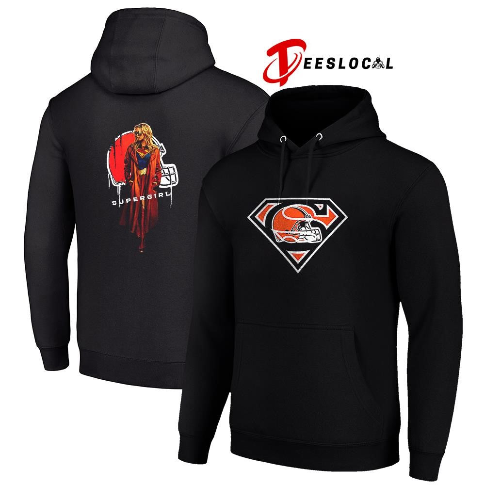 Cleveland Browns x Supergirl graphic shirt