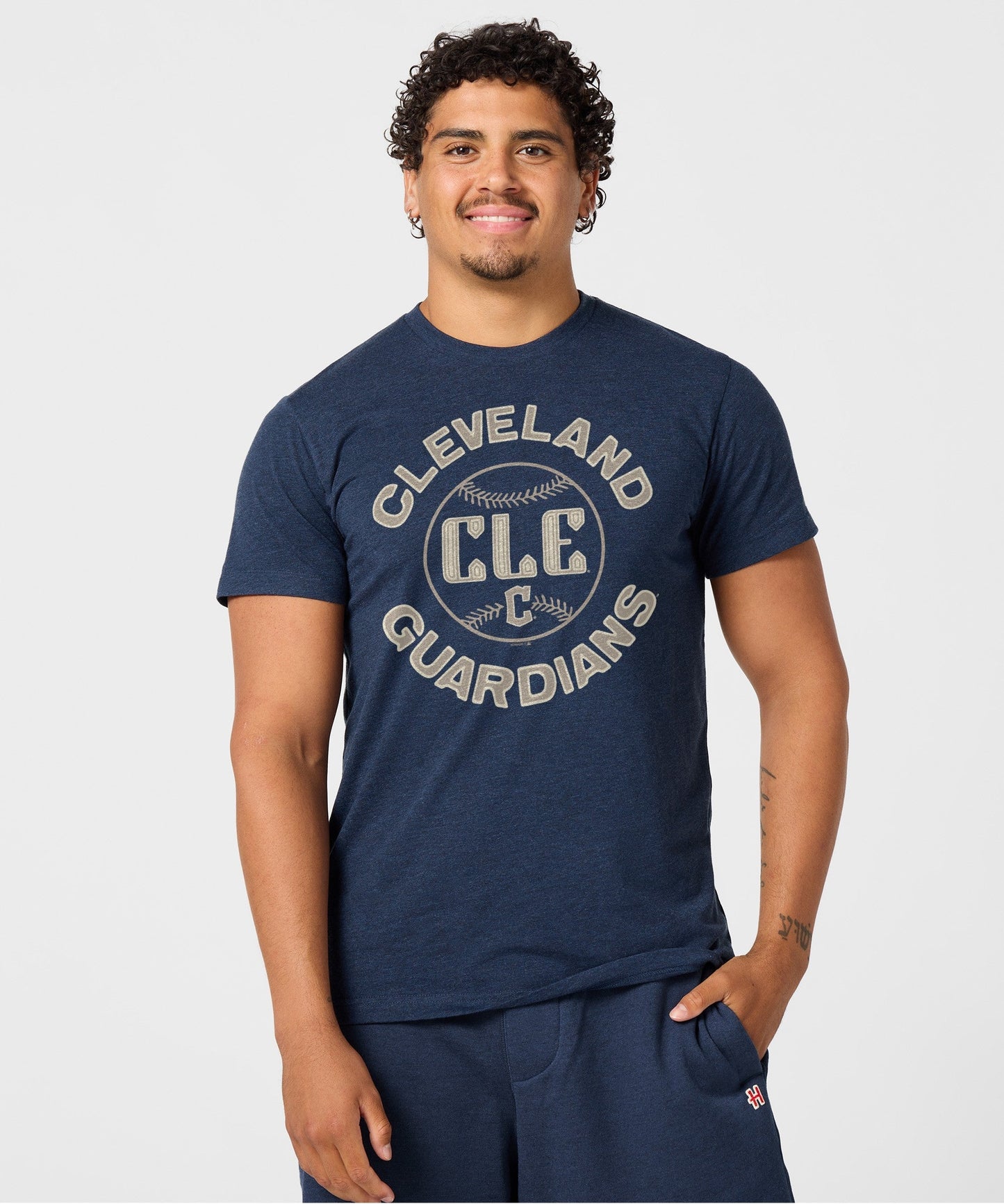 Cleveland Guardians Double Arch Baseball City Connect Jersey Logo '24
