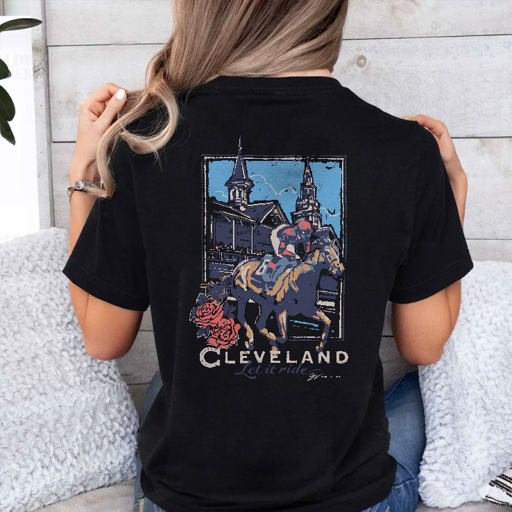 Cleveland Horse Racing Let It Ride T Shirt
