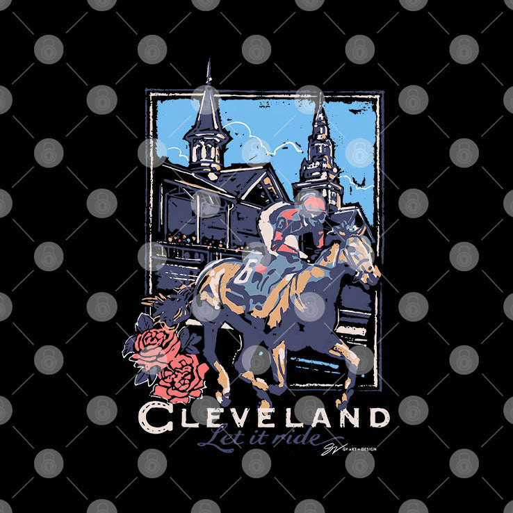 Cleveland Horse Racing Let It Ride T Shirt