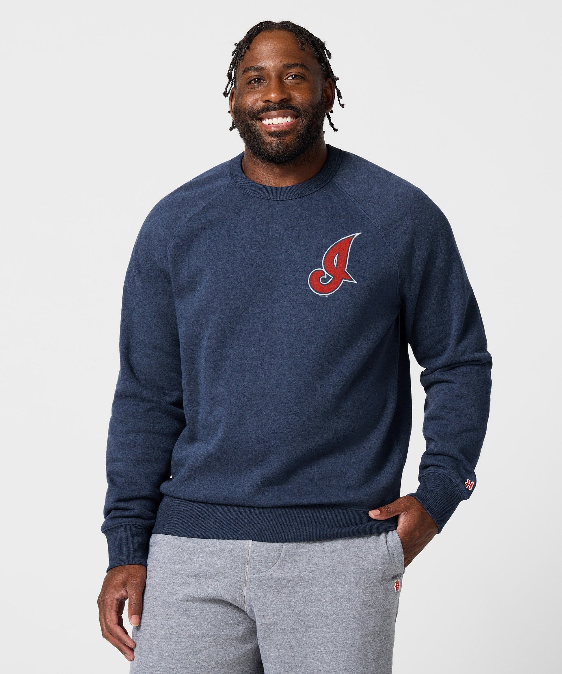 Cleveland Indians Alt Cap Logo '08 Crewneck