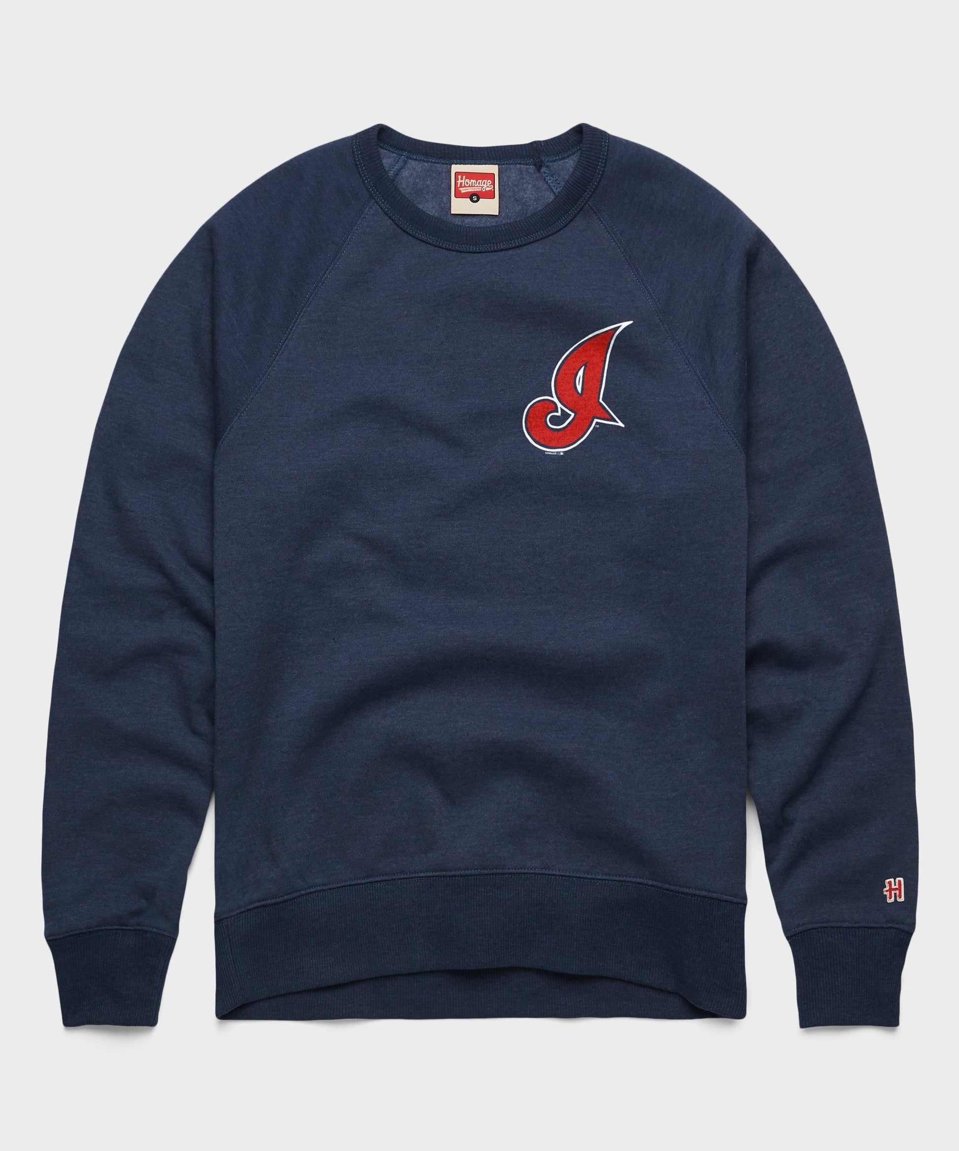 Cleveland Indians Alt Cap Logo '08 Crewneck