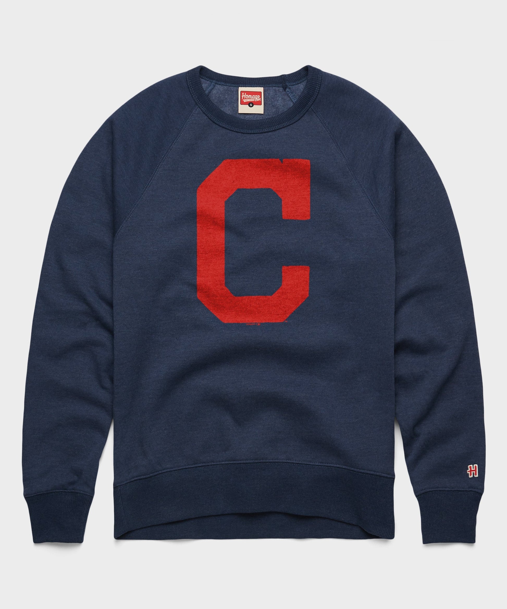 Cleveland Indians Cap Logo '08 Crewneck